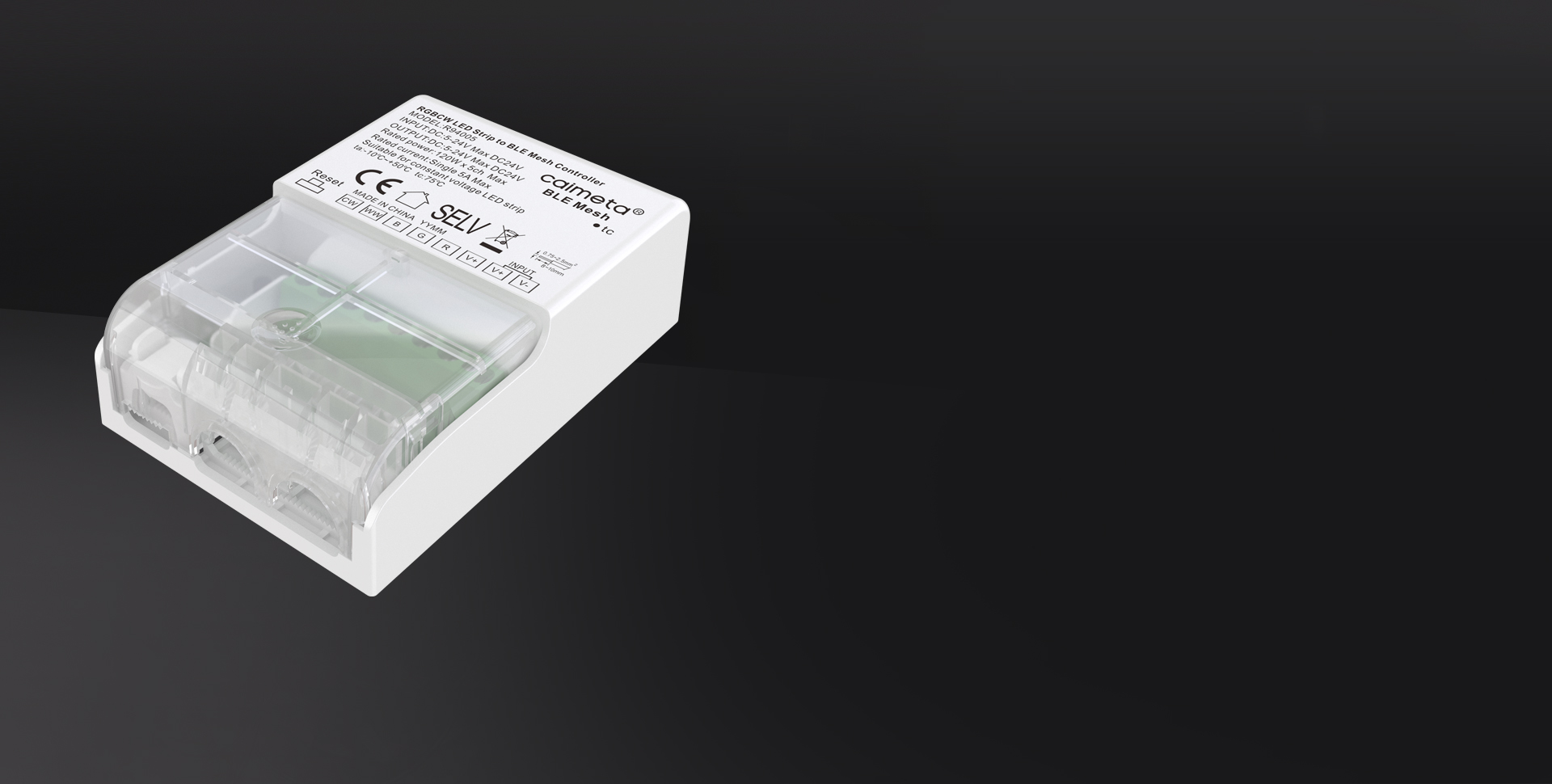 RGBCW LED strip BLE Mesh Controller