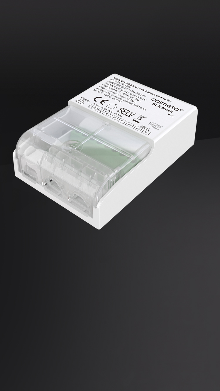 RGBCW LED strip BLE Mesh Controller
