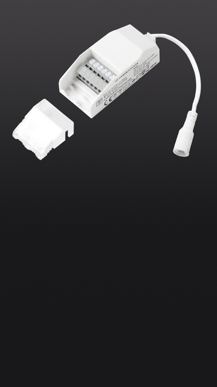 035 mini housing Phase-cut dimmable driver