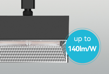 High Lumen Efficiency