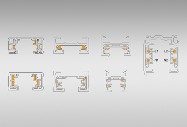 Compatible with different track systems