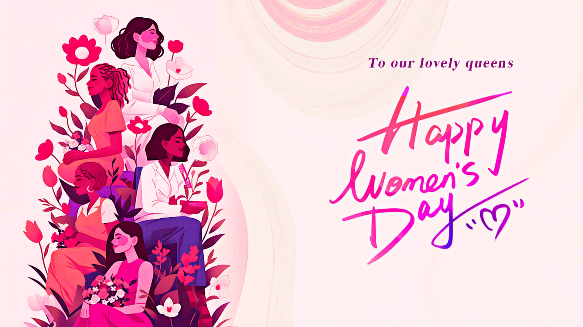 Happy Women's Day！