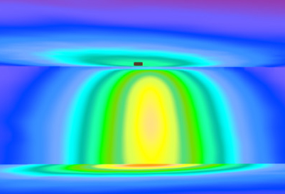 Uniform wall washer light effect